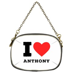 I Love Anthony  Chain Purse (two Sides)