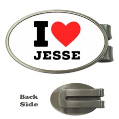 I Love Jesse Money Clips (oval)  by ilovewhateva