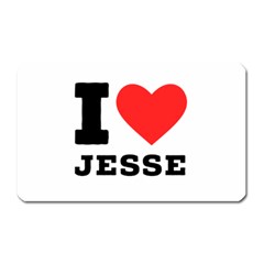 I Love Jesse Magnet (rectangular)