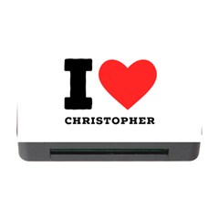 I love Christopher  Memory Card Reader with CF