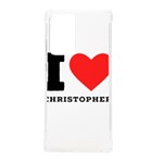 I love Christopher  Samsung Galaxy Note 20 Ultra TPU UV Case Front