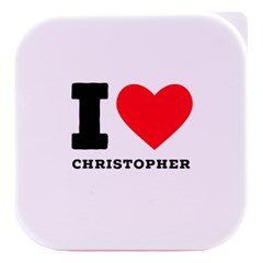 I Love Christopher  Stacked Food Storage Container by ilovewhateva