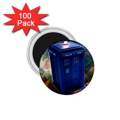 The Police Box Tardis Time Travel Device Used Doctor Who 1 75  Magnets (100 Pack)  by Semog4