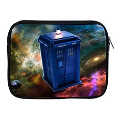 The Police Box Tardis Time Travel Device Used Doctor Who Apple Ipad 2/3/4 Zipper Cases by Semog4