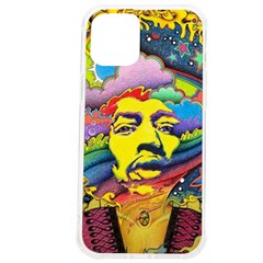 Psychedelic Rock Jimi Hendrix Iphone 12 Pro Max Tpu Uv Print Case by Semog4