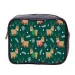 Cute Christmas Pattern Doodle Mini Toiletries Bag (Two Sides) Front