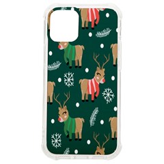 Cute Christmas Pattern Doodle iPhone 12 mini TPU UV Print Case	