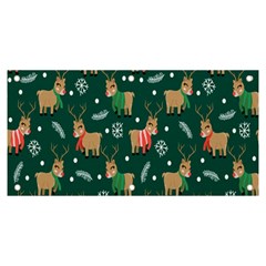 Cute Christmas Pattern Doodle Banner and Sign 6  x 3 