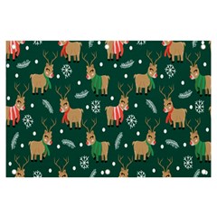 Cute Christmas Pattern Doodle Banner and Sign 6  x 4 