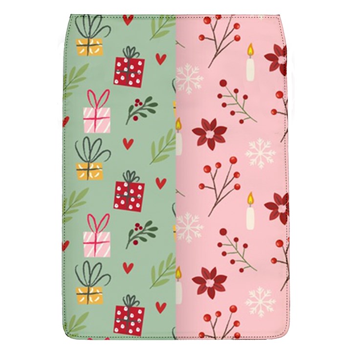 Flat Christmas Pattern Collection Removable Flap Cover (L)