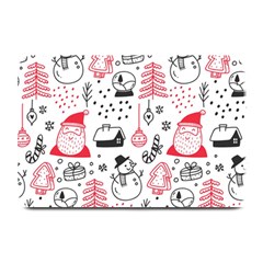 Christmas Themed Seamless Pattern Plate Mats