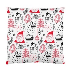 Christmas Themed Seamless Pattern Standard Cushion Case (Two Sides)