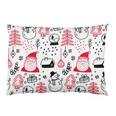 Christmas Themed Seamless Pattern Pillow Case (Two Sides)