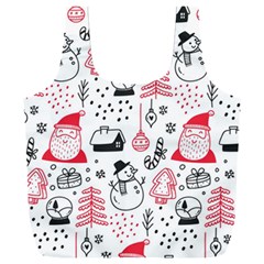 Christmas Themed Seamless Pattern Full Print Recycle Bag (XXL)