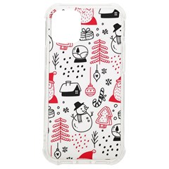 Christmas Themed Seamless Pattern Iphone 12 Mini Tpu Uv Print Case	 by Semog4