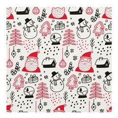 Christmas Themed Seamless Pattern Banner and Sign 4  x 4 