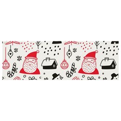 Christmas Themed Seamless Pattern Banner and Sign 9  x 3 