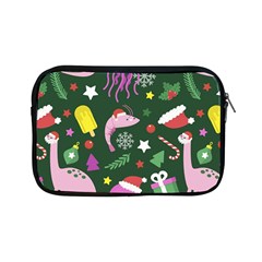 Colorful Funny Christmas Pattern Apple Ipad Mini Zipper Cases by Semog4