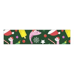 Colorful Funny Christmas Pattern Velvet Scrunchie