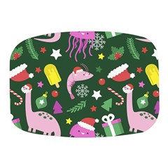 Colorful Funny Christmas Pattern Mini Square Pill Box