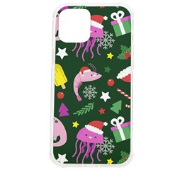 Colorful Funny Christmas Pattern iPhone 12 Pro max TPU UV Print Case