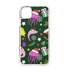 Colorful Funny Christmas Pattern iPhone 11 TPU UV Print Case