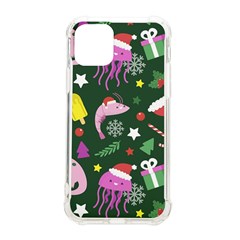 Colorful Funny Christmas Pattern iPhone 11 Pro 5.8 Inch TPU UV Print Case