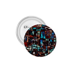 Stained Glass Mosaic Abstract 1 75  Buttons