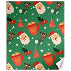 Colorful Funny Christmas Pattern Canvas 20  x 24 