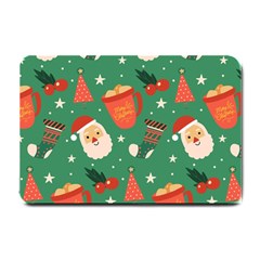 Colorful Funny Christmas Pattern Small Doormat