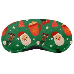 Colorful Funny Christmas Pattern Sleeping Mask