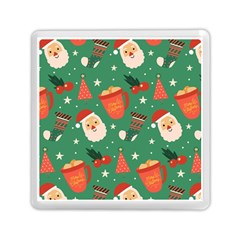 Colorful Funny Christmas Pattern Memory Card Reader (Square)