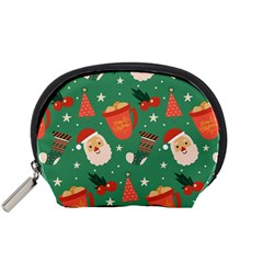Colorful Funny Christmas Pattern Accessory Pouch (Small)