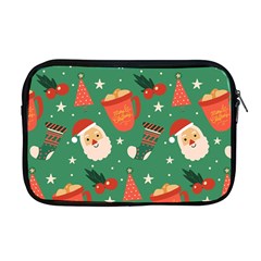 Colorful Funny Christmas Pattern Apple MacBook Pro 17  Zipper Case