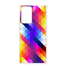 Abstract Background Colorful Pattern Samsung Galaxy Note 20 Ultra Tpu Uv Case by Semog4