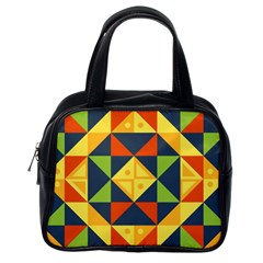 Background Geometric Color Classic Handbag (one Side) by Semog4