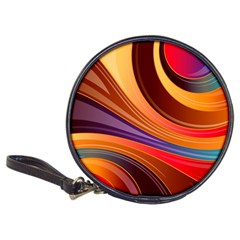 Abstract Colorful Background Wavy Classic 20-cd Wallets