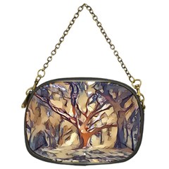 Tree Forest Woods Nature Landscape Chain Purse (one Side) by Semog4