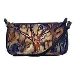 Tree Forest Woods Nature Landscape Shoulder Clutch Bag by Semog4