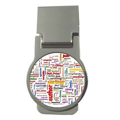 Writing Author Motivation Words Money Clips (round)  by Semog4