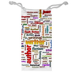 Writing Author Motivation Words Jewelry Bag by Semog4