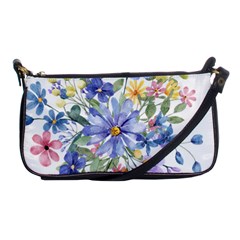 Flower Shoulder Clutch Bag by zappwaits