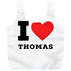 I Love Thomas Full Print Recycle Bag (xl) by ilovewhateva