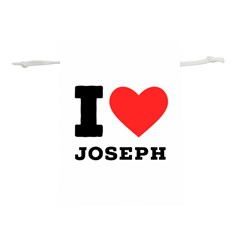 I Love Joseph Lightweight Drawstring Pouch (m) by ilovewhateva