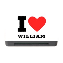 I Love William Memory Card Reader With Cf by ilovewhateva