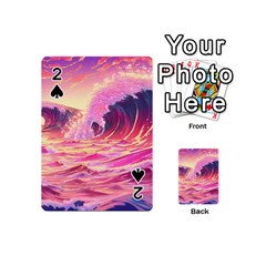 Wave Waves Ocean Sea Playing Cards 54 Designs (mini)