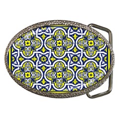 Tiles Panel Decorative Decoration Traditional Pattern Belt Buckles