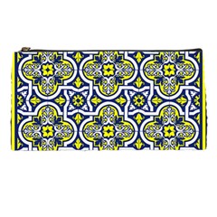 Tiles Panel Decorative Decoration Traditional Pattern Pencil Case