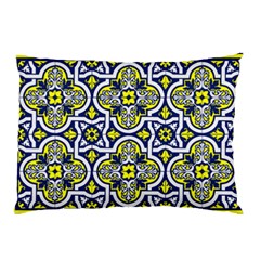 Tiles Panel Decorative Decoration Traditional Pattern Pillow Case (two Sides) by Ravend