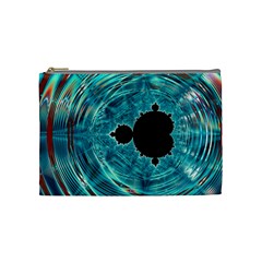 Fractal Abstract Background Cosmetic Bag (medium)